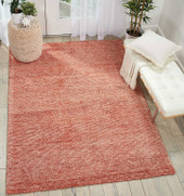 Nourison Weston WES01 Brick Area Rug Room Scene Nourison Weston WES01 Brick Area Rug Room Scene