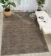 Nourison Weston WES01 Charcoal Area Rug Room Scene Nourison Weston WES01 Charcoal Area Rug Room Scene