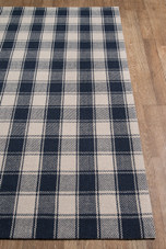 Erin Gates by Momeni Marlborough MLB-1 Charles Navy Area Rug Corner Erin Gates by Momeni Marlborough MLB-1 Charles Navy Area Rug Corner