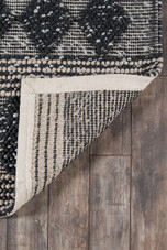 Momeni Andes AND-1 Charcoal Area Rug Backing Momeni Andes AND-1 Charcoal Area Rug Backing