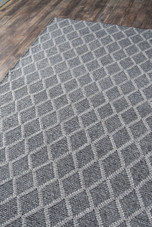 Momeni Andes AND-7 Charcoal Area Rug Corner Momeni Andes AND-7 Charcoal Area Rug Corner