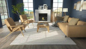 Momeni Andes AND-9 Ivory Area Rug Room Scene Momeni Andes AND-9 Ivory Area Rug Room Scene