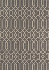 Momeni Baja BAJ-3 Links Grey Area Rug Momeni Baja BAJ-3 Links Grey Area Rug
