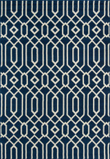 Momeni Baja BAJ-3 Links Navy Area Rug Momeni Baja BAJ-3 Links Navy Area Rug
