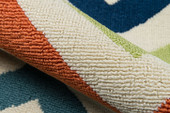 Momeni Baja BAJ-9 Chevron Multi Area Rug Texture Momeni Baja BAJ-9 Chevron Multi Area Rug Texture