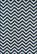 Momeni Baja BAJ-9 Chevron Navy Area Rug Momeni Baja BAJ-9 Chevron Navy Area Rug
