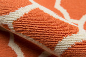 Momeni Baja BAJ-11 Moroccan Tile Orange Area Rug Texture Momeni Baja BAJ-11 Moroccan Tile Orange Area Rug Texture