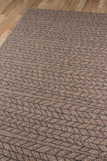 Momeni Como COM-2 Tan Area Rug Corner Momeni Como COM-2 Tan Area Rug Corner