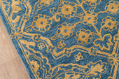 Momeni Cosette COS-1 Blue Area Rug Close Up