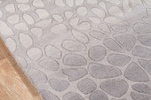 Momeni Delhi DL-33 Silver Area Rug Close Up Momeni Delhi DL-33 Silver Area Rug Close Up