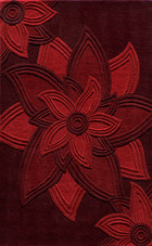 Momeni Delhi DL-40 Red Area Rug Momeni Delhi DL-40 Red Area Rug