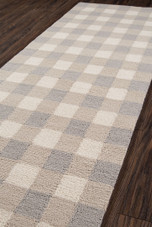 Momeni Geo GEO-31 Grey Runner Area Rug Momeni Geo GEO-31 Grey Runner Area Rug