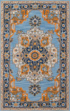 Momeni Ibiza IBI-1 Blue Area Rug Momeni Ibiza IBI-1 Blue Area Rug