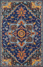 Momeni Ibiza IBI-2 Navy Area Rug Momeni Ibiza IBI-2 Navy Area Rug