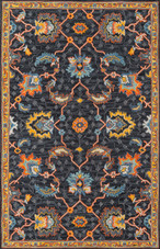 Momeni Ibiza IBI-3 Charcoal Area Rug Momeni Ibiza IBI-3 Charcoal Area Rug
