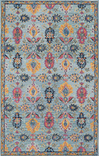 Momeni Ibiza IBI-4 Blue Area Rug Momeni Ibiza IBI-4 Blue Area Rug
