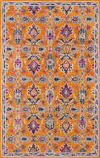 Momeni Ibiza IBI-4 Orange Area Rug Momeni Ibiza IBI-4 Orange Area Rug