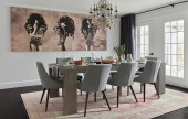 Momeni Isabella ISA-1 Pink Area Rug Room Scene Momeni Isabella ISA-1 Pink Area Rug Room Scene