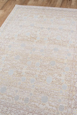 Momeni Isabella ISA-3 Blue Area Rug Corner Momeni Isabella ISA-3 Blue Area Rug Corner