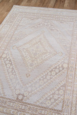 Momeni Isabella ISA-7 Grey Area Rug Corner Momeni Isabella ISA-7 Grey Area Rug Corner