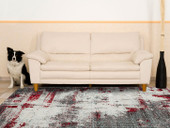 Momeni Loft LO-08 Grey Area Rug Room Scene Momeni Loft LO-08 Grey Area Rug Room Scene