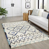 Momeni Margaux MGX-3 Ivory Area Rug Room Scene Momeni Margaux MGX-3 Ivory Area Rug Room Scene