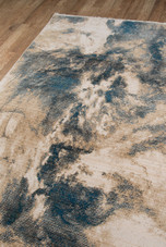 Momeni Studio STU-3 Blue Area Rug Corner Momeni Studio STU-3 Blue Area Rug Corner