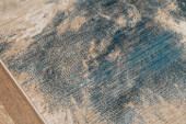 Momeni Studio STU-3 Blue Area Rug Close Up Momeni Studio STU-3 Blue Area Rug Close Up