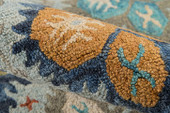 Momeni Tangier TAN-17 Blue Area Rug Texture Momeni Tangier TAN-17 Blue Area Rug Texture