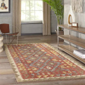 Momeni Tangier TAN-30 Blue Area Rug - Carpet & Tile Mart