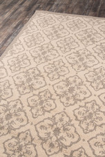 Momeni Veranda VR-22 Taupe Area Rug Corner