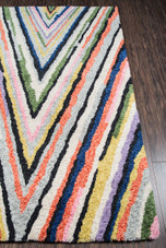 Novogratz by Momeni Bungalow BUN-4 Notch Multi Area Rug Corner Novogratz by Momeni Bungalow BUN-4 Notch Multi Area Rug Corner