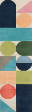 Novogratz by Momeni Delmar DEL-8 Wright Multi Runner Area Rug Novogratz by Momeni Delmar DEL-8 Wright Multi Runner Area Rug