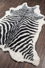 Novogratz by Momeni Kalahari KAL-1 Domesticated Black Area Rug Corner Novogratz by Momeni Kalahari KAL-1 Domesticated Black Area Rug Corner