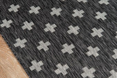 Novogratz by Momeni Villa VI-01 Umbria Charcoal Area Rug Close Up Novogratz by Momeni Villa VI-01 Umbria Charcoal Area Rug Close Up