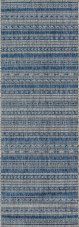 Novogratz by Momeni Villa VI-04 Tuscany Blue Runner Area Rug Novogratz by Momeni Villa VI-04 Tuscany Blue Runner Area Rug