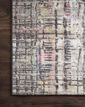 Loloi Medusa MED-08 Charcoal/Multi Area Rug Corner Loloi Medusa MED-08 Charcoal/Multi Area Rug Corner