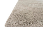 Loloi II Mila Shag MIL-01 Grey Area Rug Corner Loloi II Mila Shag MIL-01 Grey Area Rug Corner