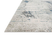Loloi Sienne SIE-02 Ivory/Ocean Area Rug Angle Loloi Sienne SIE-02 Ivory/Ocean Area Rug Angle