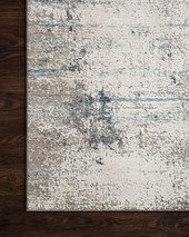 Loloi Sienne SIE-02 Ivory/Ocean Area Rug Corner Loloi Sienne SIE-02 Ivory/Ocean Area Rug Corner