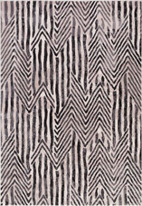 Concord Global Trading Lara 4522 Dancing Stripes Ivory Area Rug Concord Global Trading Lara 4522 Dancing Stripes Ivory Area Rug