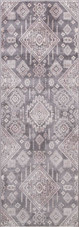 Concord Global Trading Lara 4626 Santa Fe Gray Runner Area Rug Concord Global Trading Lara 4626 Santa Fe Gray Runner Area Rug