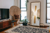 Concord Global Trading Kashan 2815 Bergama Green Area Rug Room Scene Concord Global Trading Kashan 2815 Bergama Green Area Rug Room Scene