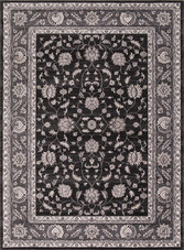 Concord Global Trading Kashan 2823 Mahal Anthracite Area Rug Concord Global Trading Kashan 2823 Mahal Anthracite Area Rug