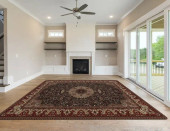 Persian Classics 2033 Isfahan Black Area Rug Room Scene Persian Classics 2033 Isfahan Black Area Rug Room Scene
