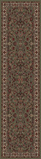 Concord Global Trading Persian Classics 2025 Kashan Green Runner Area Rug Concord Global Trading Persian Classics 2025 Kashan Green Runner Area Rug