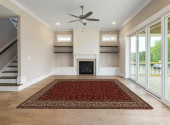 Persian Classics 2020 Kashan Red Area Rug Room Scene Persian Classics 2020 Kashan Red Area Rug Room Scene