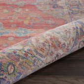 Nourison Ankara Global ANR01 Multicolor Area Rug Texture