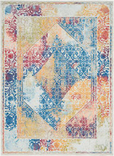 Nourison Ankara Global ANR04 Ivory/Multicolor Area Rug Nourison Ankara Global ANR04 Ivory/Multicolor Area Rug