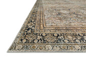 Loloi II Layla LAY-03 Olive/Charcoal Area Rug Angle Loloi II Layla LAY-03 Olive/Charcoal Area Rug Angle